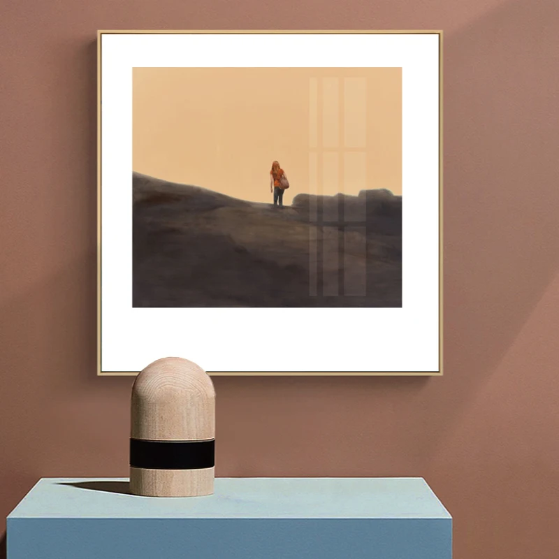 Абстрактное художественное полотно плакат принты Скандинавская настенная