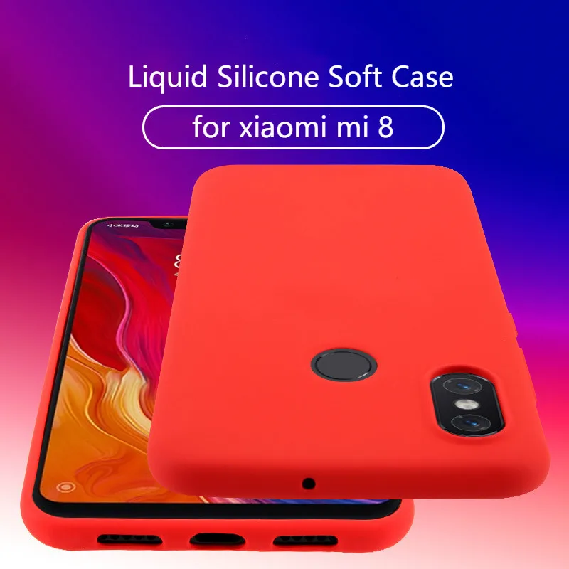 Оригинальный чехол для Xiaomi Redmi Note 6 Pro A2 Lite 6A жидкий силиконовый 5 Plus