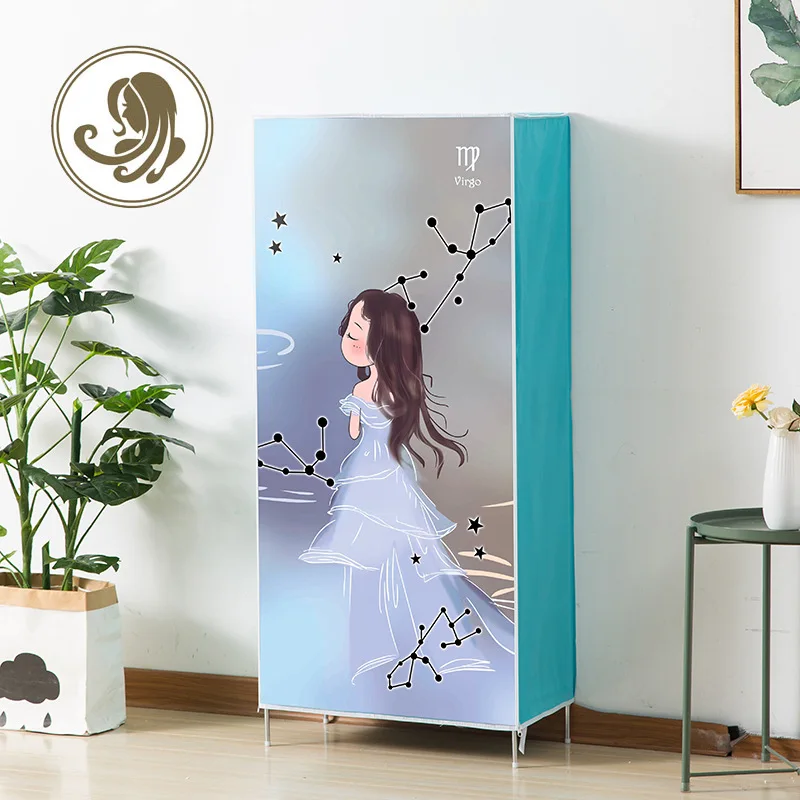 Virgo 12 созвездий Дизайн Многослойные Шкафы для обуви нетканый чехол мебель для гостиной обувной стеллаж для хранения в общежитии - Цвет: Virgo