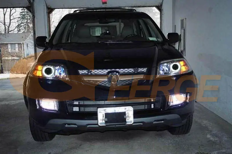 Для Acura MDX 2004 2005 2006 отличные ангельские глазки Ультра яркое освещение фары CCFL ангельские глазки Halo комплект колец