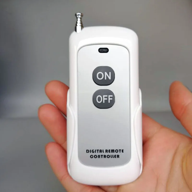 OFF-ON emitter Anntem 110 V-220 V лампы насос моторное масло насос светодиодный на дальние расстояния в одну сторону высокого Мощность 3000 Вт дистанционного Управление переключатель - Цвет: OFF-ON emitter