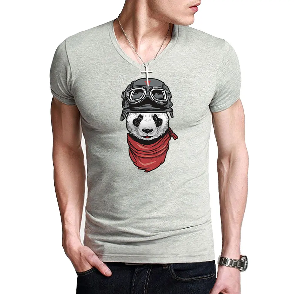 MYDBSH милые футболки с принтом панды для мужчин/женщин повседневные Camisetas модная
