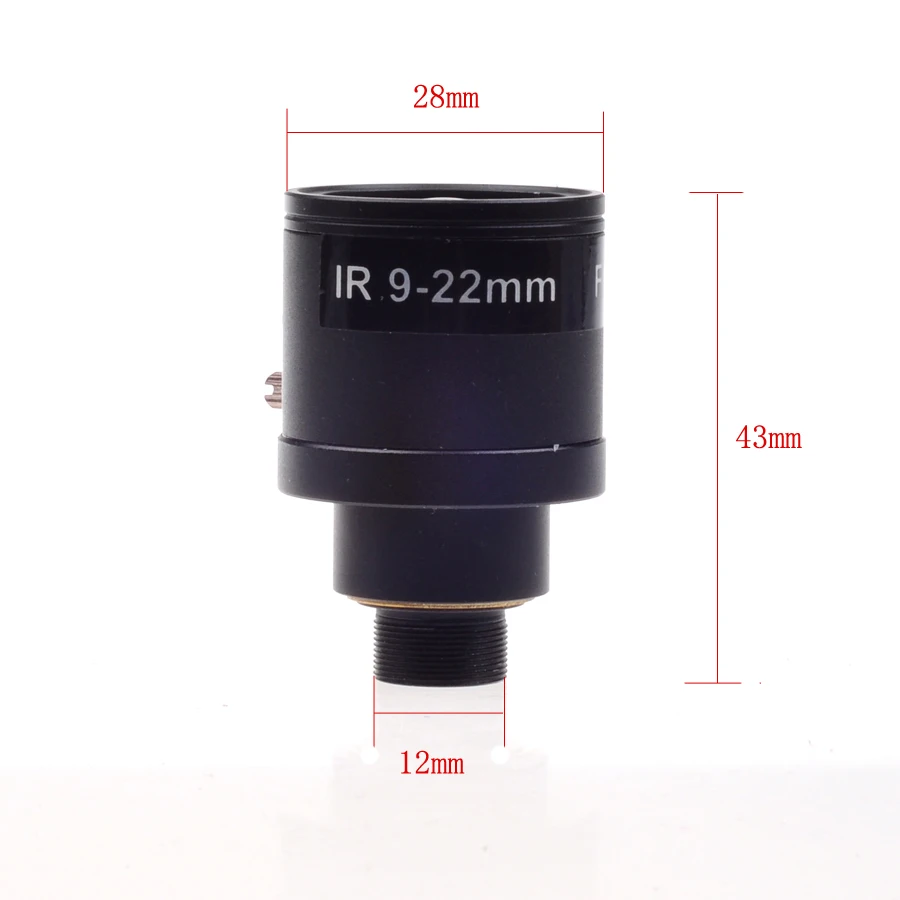 Оптовая продажа HD CCTV объектив M12 Mini MTV 9 22 мм F1.4 ручной Vari focus для камеры