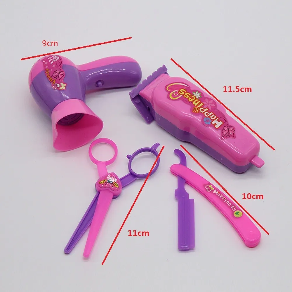 1 комплект 4 шт. мини-парикмахерские инструменты куклы подходят только для 60 см 18