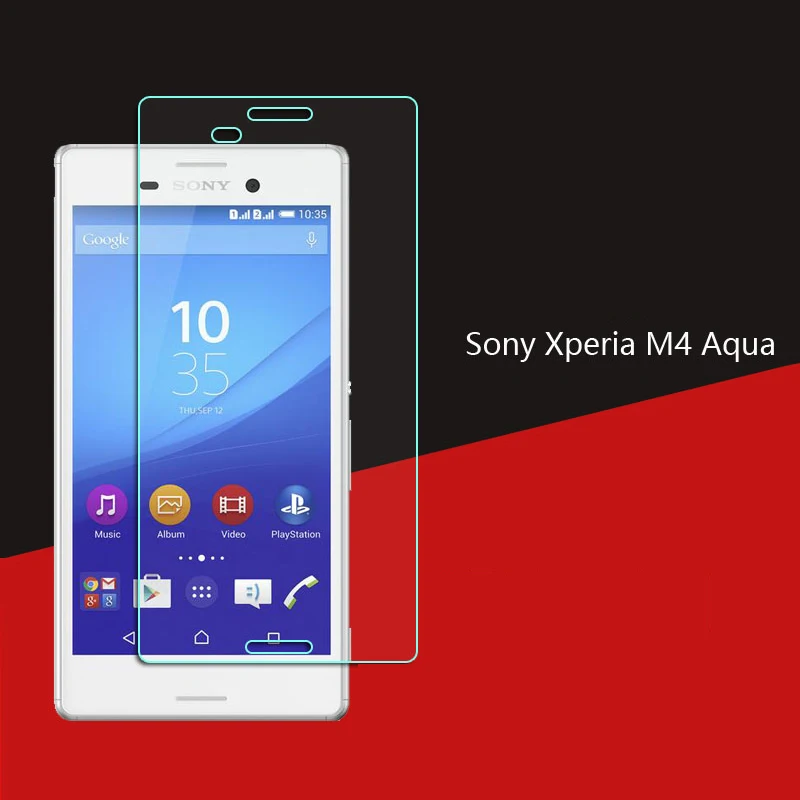 Закаленное стекло для Sony Xperia M4 Aqua защита экрана 9H 0,3 мм взрывозащищенное Закаленное стекло для Sony M4 E2303 E2353 пленка (art.: 79ef3505e) - 79ef3505e
