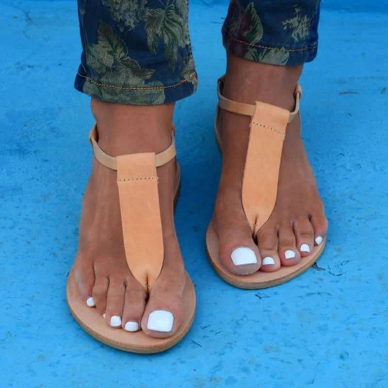 Женская обувь 2019 сандалии-гладиаторы удобные женские сандалии в богемном стиле с