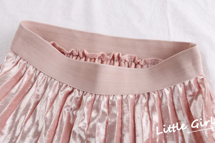 Осень зима Новые высокой талией lean золото бархат постепенное изменение