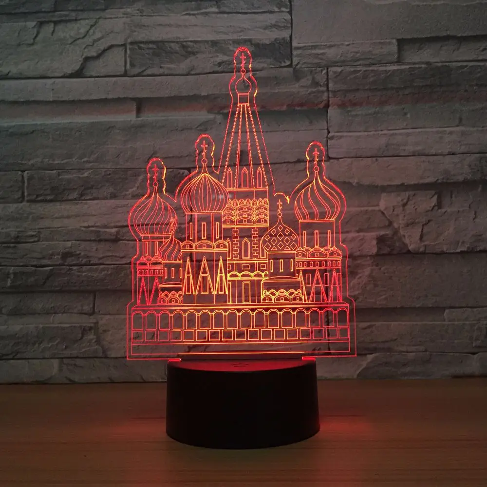 

Креативный замок Usb акриловая прикроватная 3d Ночная лампа для спальни декоративная светодиодная Маленькая ночная лампа на заказ детская ла...