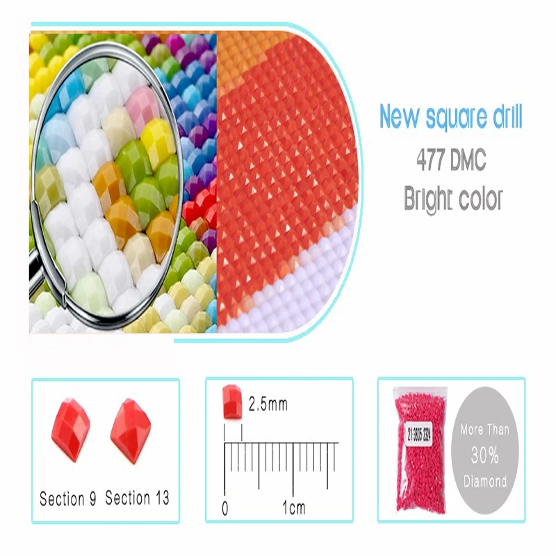 Новая мозаика daimond живопись Бусины и бисер черно-белые зебры 5D вышивки крестом