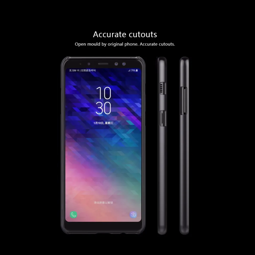 Легкий теплоотвод Nillkin для Samsung Galaxy A8 Plus + 2018 A730F тонкий Чехол |