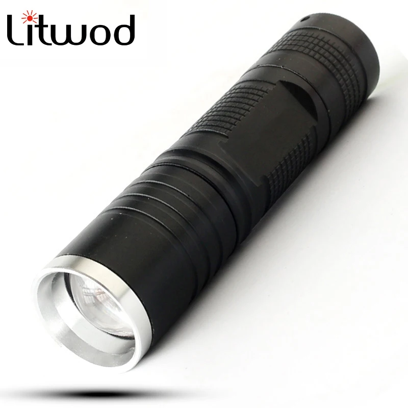 Светодиодный фонарик Litwod Z20S5 XML T6 L2 фонафонарь 3800 люмен алюминиевая лампа с
