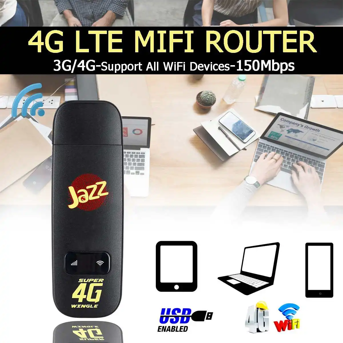 LEORY 3g 4G WiFi роутер USB LTE высокоскоростной 150 Мбит/с модем беспроводной маршрутизатор на точке доступа SIM карта мини для путешествий автомобиля открытый офис