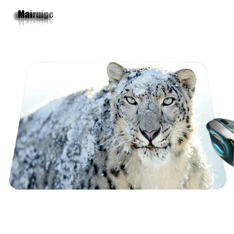 Резиновый коврик для мыши с изображением белого тигра 18*22 и 25*29 см|gaming mouse pad|mouse