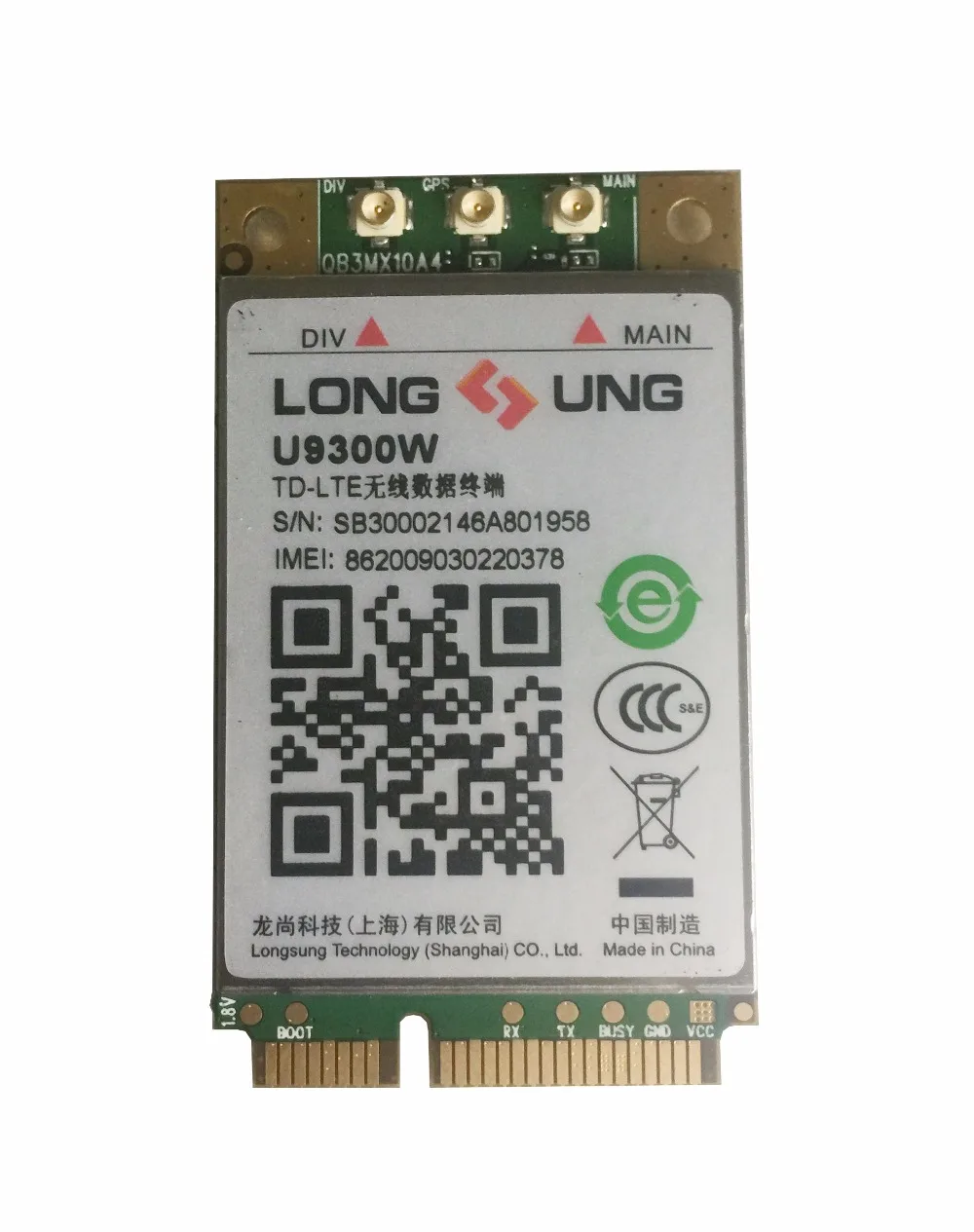 JINYUSHI для U9300W FDD LTE/TDD LTE/EDGE/GPRS/GSM поддержка GPS и голосового беспроводного модуля в