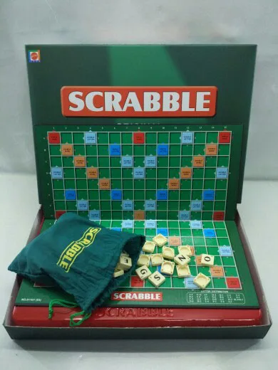 Обновленная версия Scrabble английский и французский орфографический матч Игра 2 4