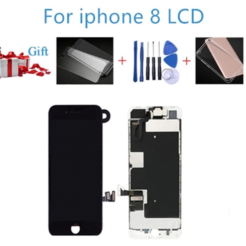 4 7 дюйма для iPhone8 полный комплект ЖК дисплей дигитайзер сборка Замена хороший 3D