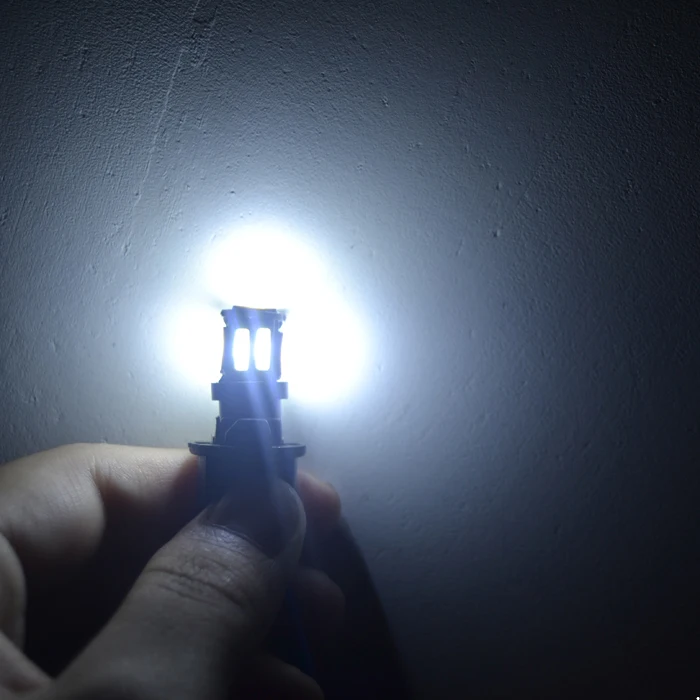 Новинка 2018! 1 шт. T10 7014 10 SMD W5W 10Led автомобильные дверные светильники 12В 7000K
