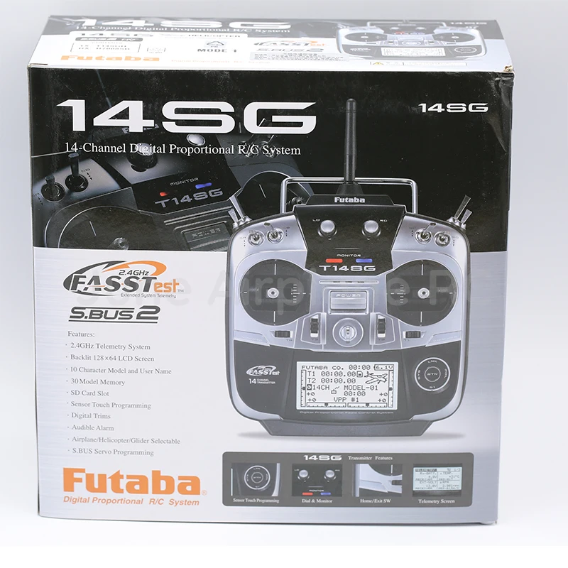 Futaba 14SG 2,4 ГГц FASSTest на 14ch передатчик& R7008SB HV приемник для радиоуправляемых вертолетов, мультикоптеров режим 2