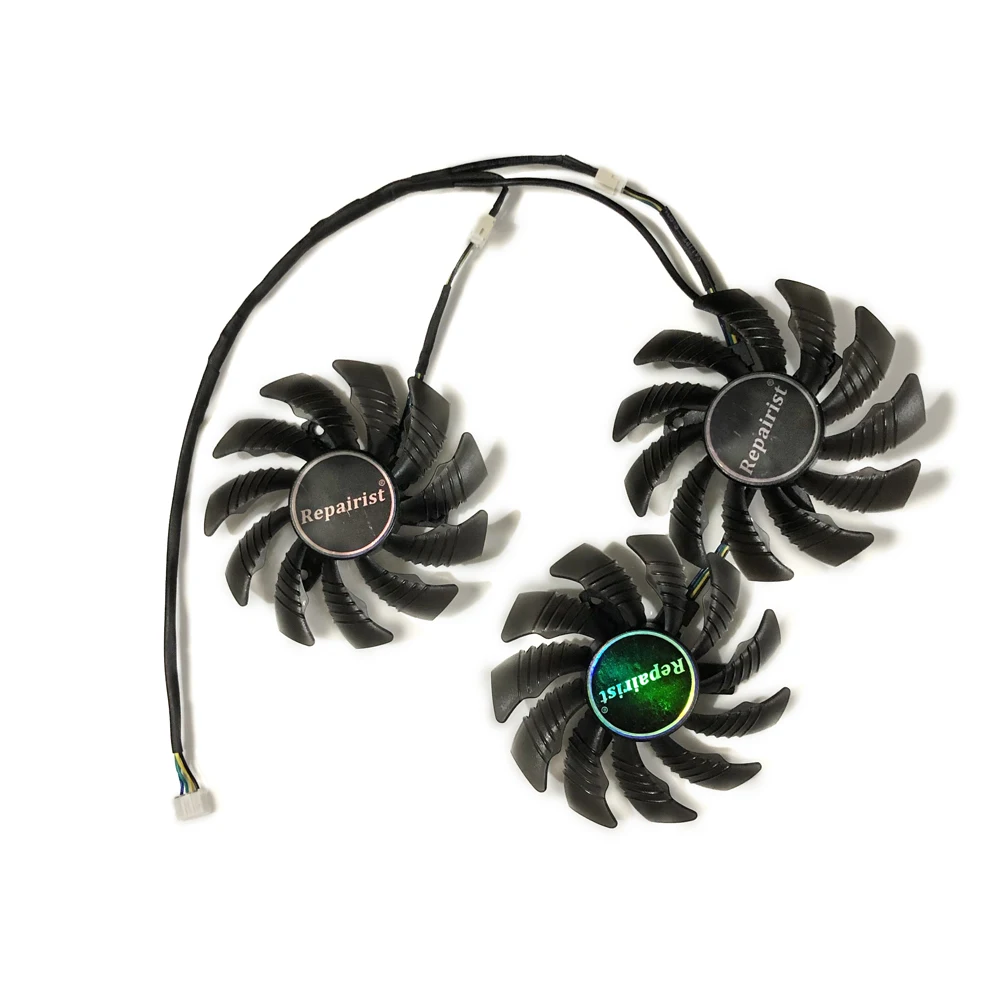 75 мм GTX 1080/1080Ti/1070Ti/1060 VGA GPU кулер охлаждающий вентилятор для GIGABYTE GTX1060 GTX1070 GTX1080Ti видеокарта в качестве замены