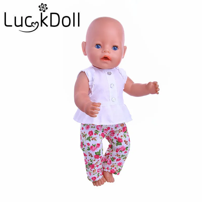 Новое поступление комплект ручной работы (одежда + штаны) подходит для 18 дюймовых