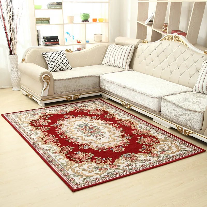 Европейский искусственный ковер коврик для гостиной чайного столика спальни