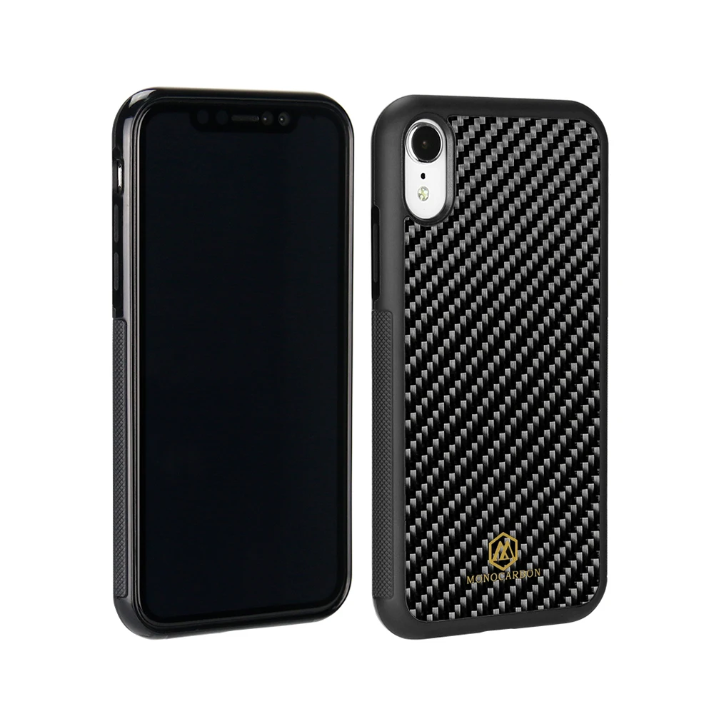 M Чехол, глянцевый чехол для iPhone XS MAX, чехол, анти-скользящий чехол из настоящего углеродного волокна с мягким ТПУ для iPhone XR, чехол для телефона