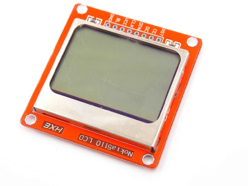 Умная электроника ЖК-модуль монитор с белой подсветкой адаптер PCB 84*48 84x84 5110 экран