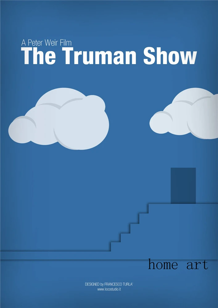 Показ Truman плакат четкое изображение наклейки на стену украшение для дома хорошее