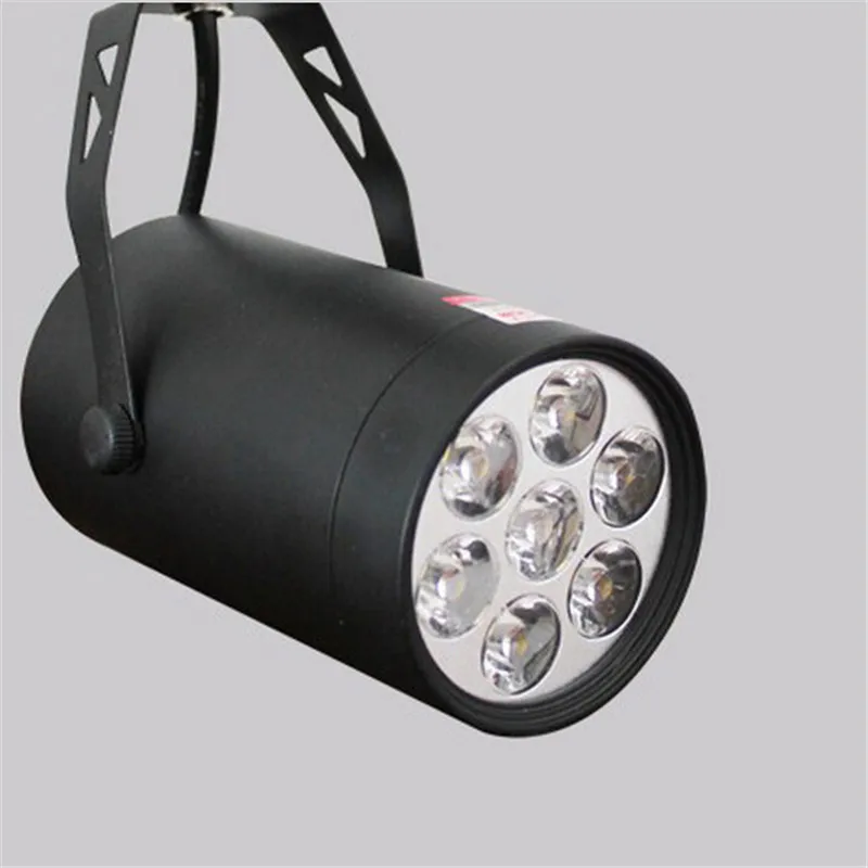 Хорошее качество 7 Вт Светодиодный светильник трек для магазина одежды ing черный