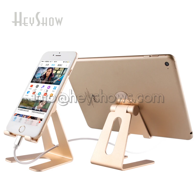 100x оптовая продажа подставка для телефона из сплава держатель планшета с вашим