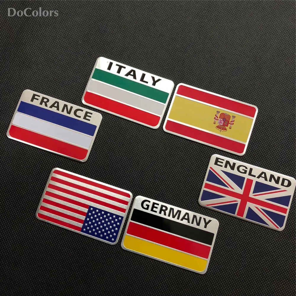 DoColors 3D Aluminum car National Flag stickers case For Mini One Cooper R50 R52 R53 R55 R56 R60 R61 PACEMAN COUNTRYMAN CLUBMAN |