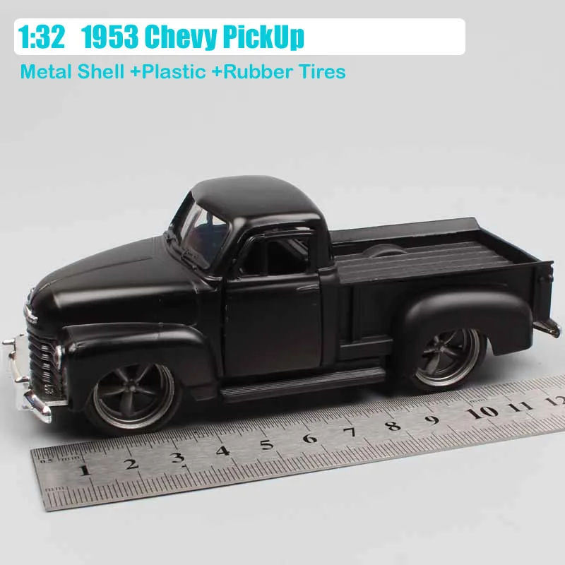 1:32 Масштаб Jada Классический Винтаж Chevrolet Silverado 1953 Chevy pick Up грузовики металлические Diecasts& игрушечные автомобили модели автомобилей