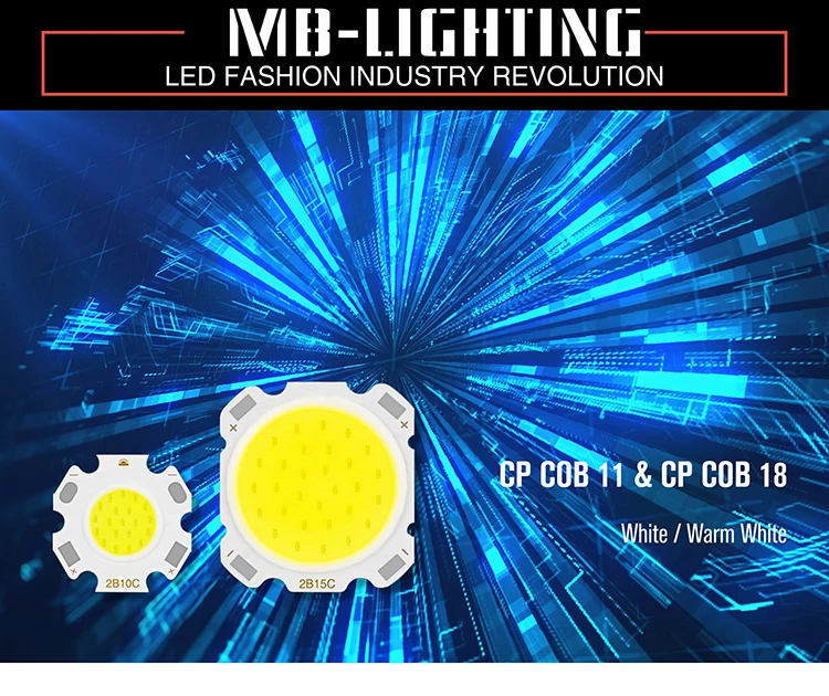 DIY светодиодный чип COB 3 Вт 5 Вт 7 Вт 10 Вт 12 Вт 15 Вт высокой мощности Яркость Lumen лампа DC9-50V для напольный светильник Точечный светильник Холодный белый/теплый белый/белый