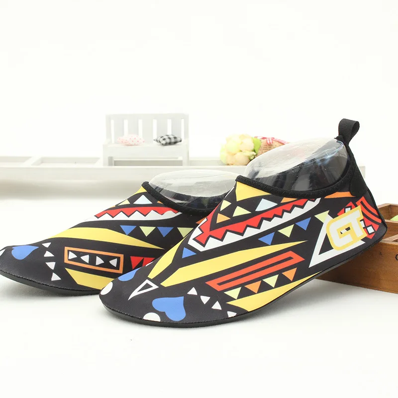 Детские тапочки с граффити детская обувь пляжная для дайвинга мальчиков и