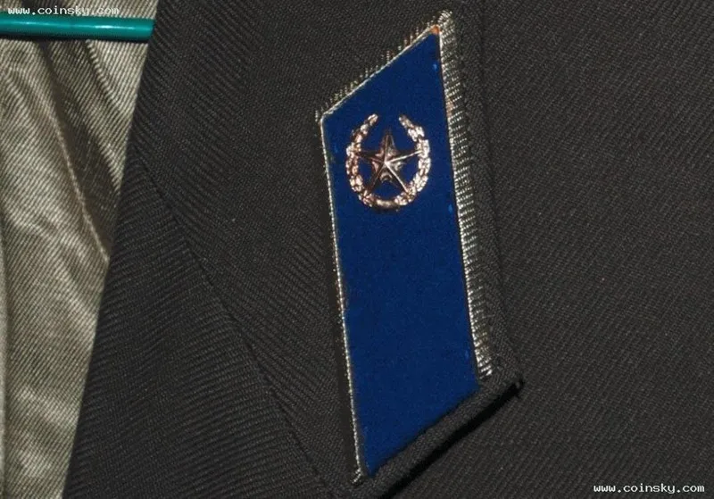 Русский корпус механизированный пехотный воротник символ KGB границы нагрудный булавка использовать время 1970-1991