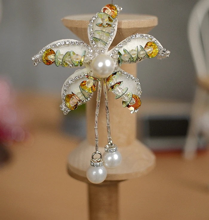 Украшения для одежды кисточки бусины участки аксессуары ручного шитья блестки