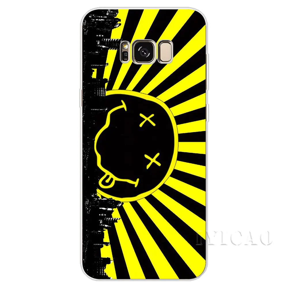 IYICAO Nirvana Kurt Cobain жесткий чехол для Samsung Galaxy S6 S7 край S8 S9 S10 плюс S10e Note 8 9