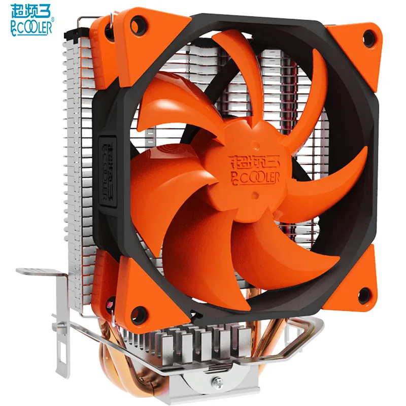 PcCooler S97 кулер для процессора 90 мм 4 pin PWM вентилятор 3 puro rame heatpipe для Intel 775 1151 1155 1150 1156 для AMD AM4 AM3 AM2 AM2+ FM1