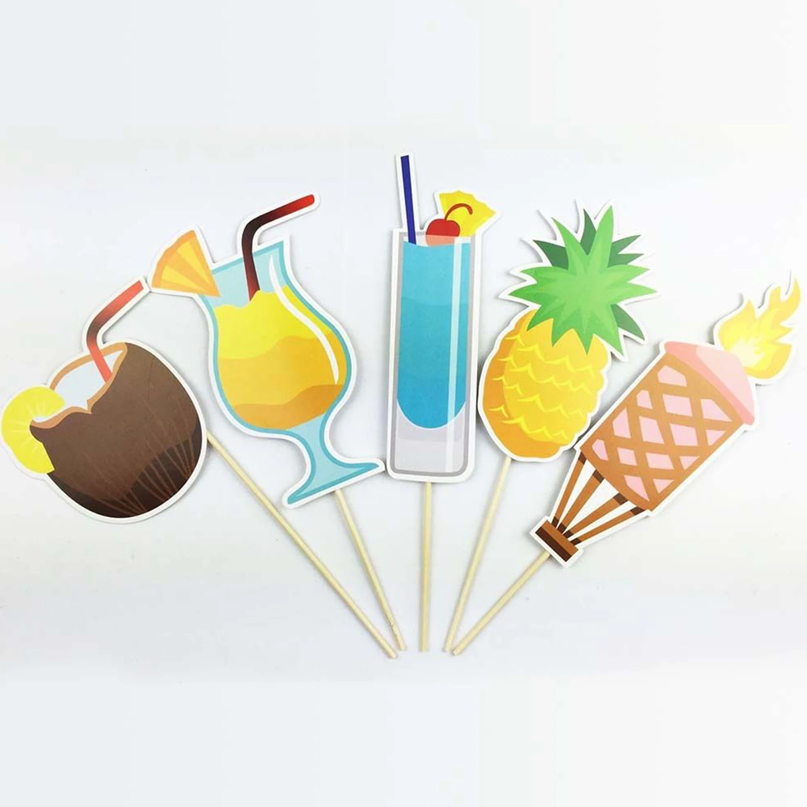 21 шт. маски для вечеринки на день рождения товары свадебной декор пляж флаинго