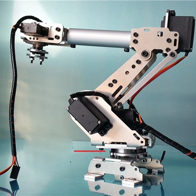 6 DOF CNC алюминиевая Роботизированная рука ABB промышленная модель робота Asix