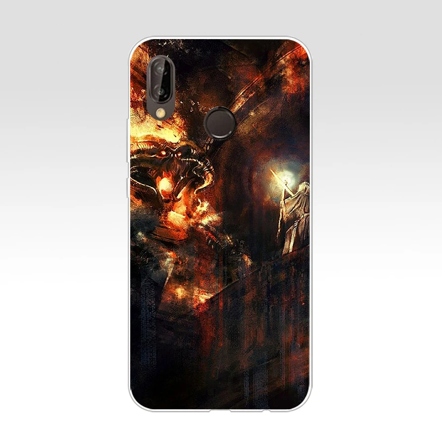 195AQ lord of the ring Soft Silicone Tpu Cover Case for huawei p 20 lite pro y6 2017 mate 10 | Мобильные телефоны и