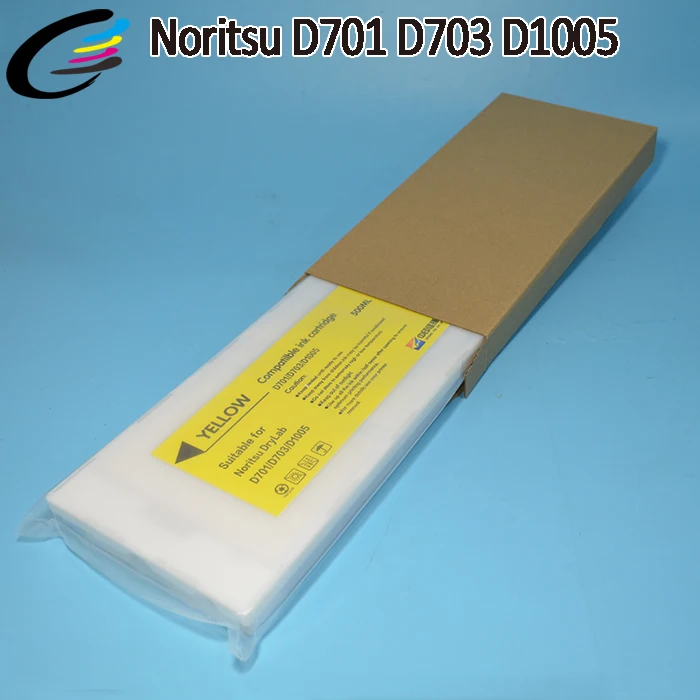 Совместимые картриджи Noritsu D701 D703 D1005 HR с чипом 500 мл