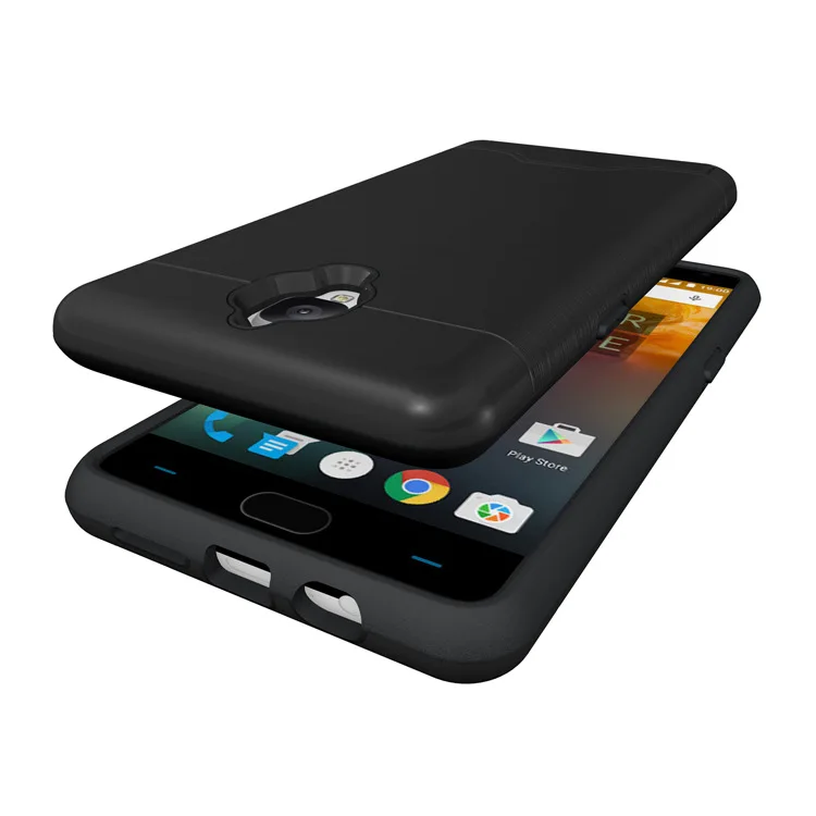 Oneplus 3 Case High Quality Anti-knock TPU&ampPC Plastic Dual Armor Cover Brushed Back For OnePlus 3T Mobile Phone | Мобильные