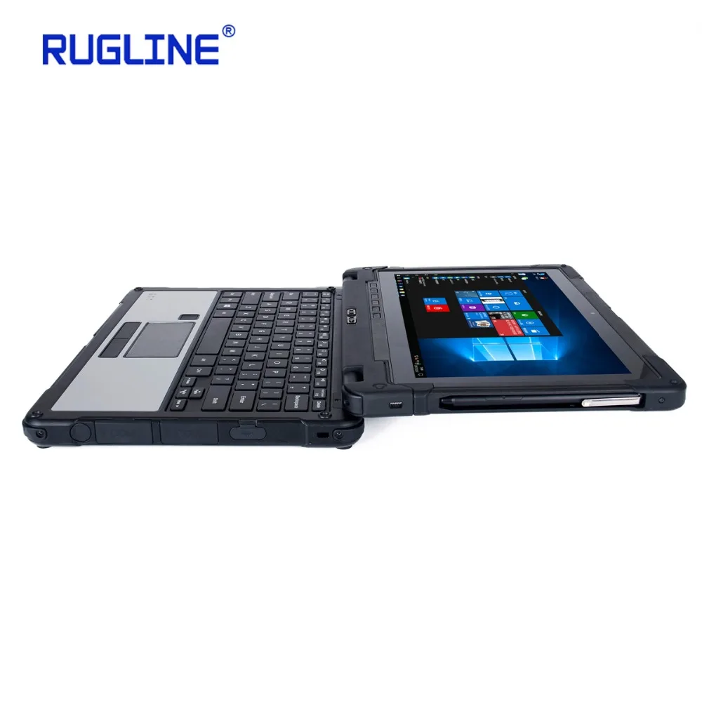 RUGLINE RX11 вторая веб-камера 11,6 дюймов ноутбук прочный планшетный ПК Windows 10 Домашняя ОС 8 Гб 128 ГБ
