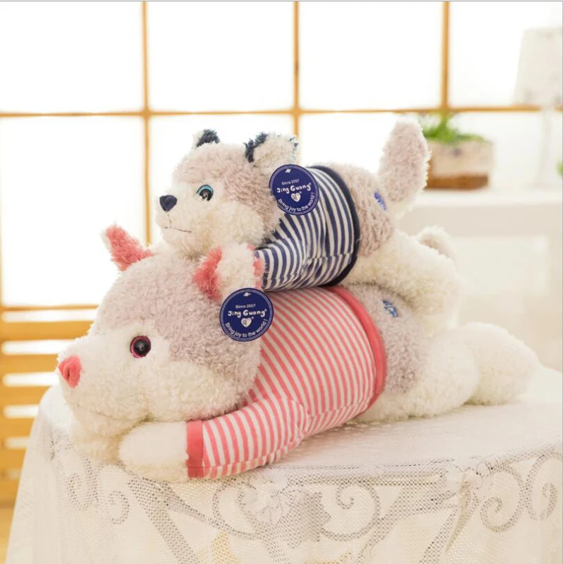 Новый стиль Милая плюшевая игрушка хаски чучела собака кукла игрушки мягкая