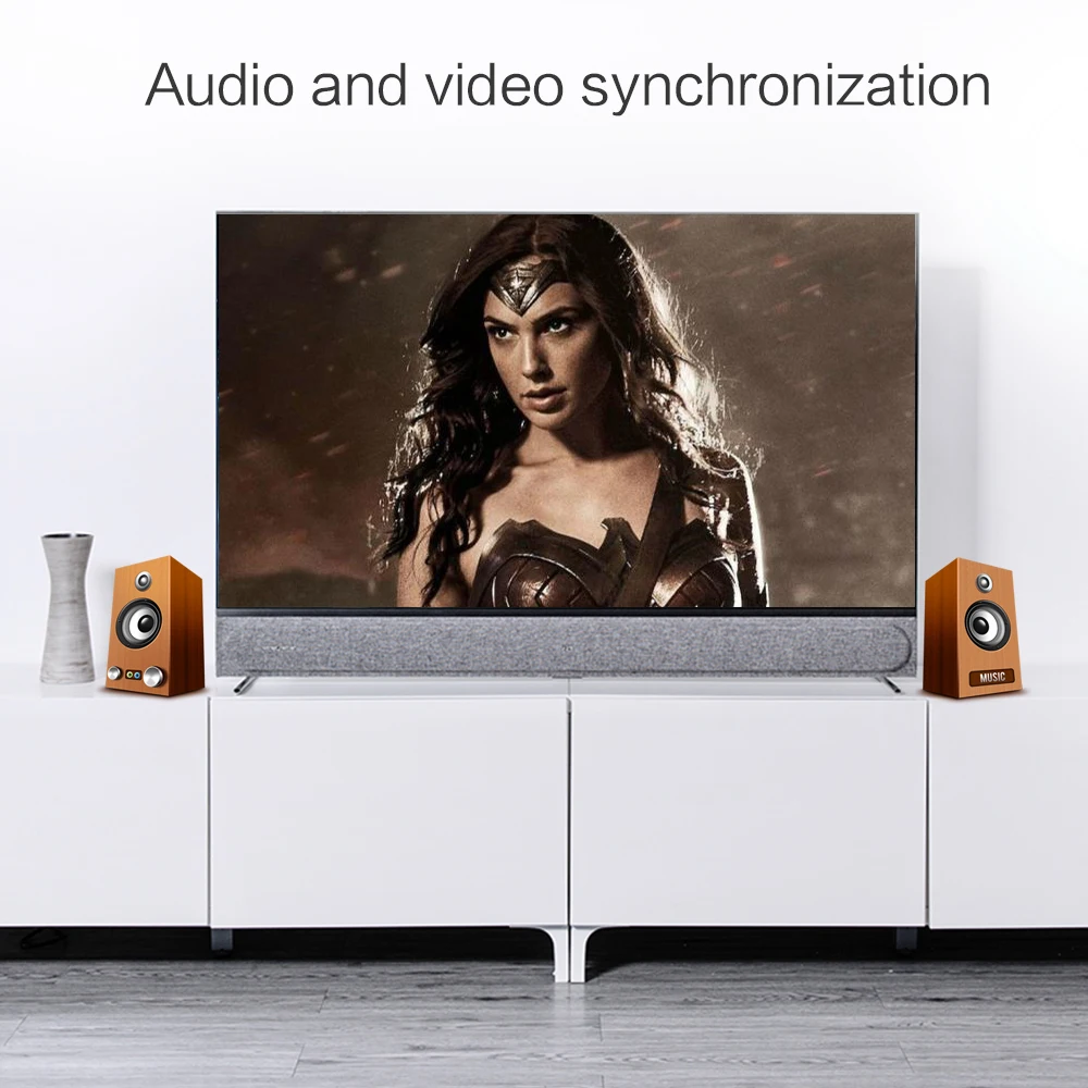 Высокое разрешение HDMI2AV конвертер коробка для ТВ ПК PS3 Видеомагнитофон DVD мини 1080P