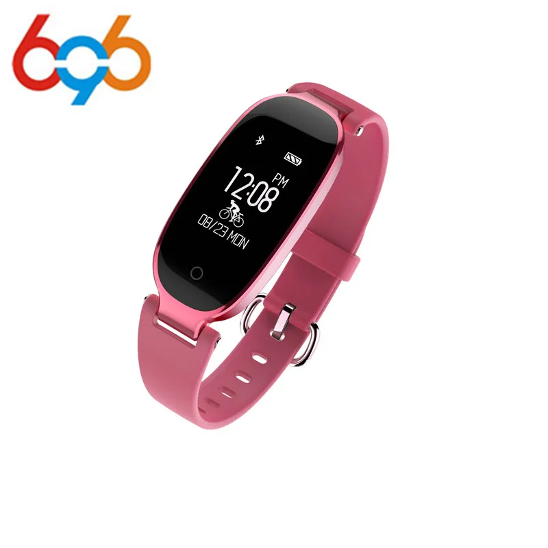 696 BT V4.0 BLE мониторинг сердечного ритма и сна Facebook Twitter WhatsAp S3 Смарт-часы Aug29