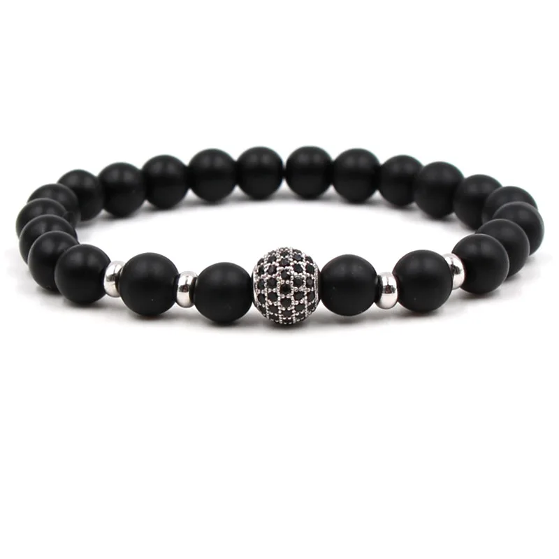 Микро инкрустированный Цирконий 8 мм циркон микро шар бутик ювелирные изделия