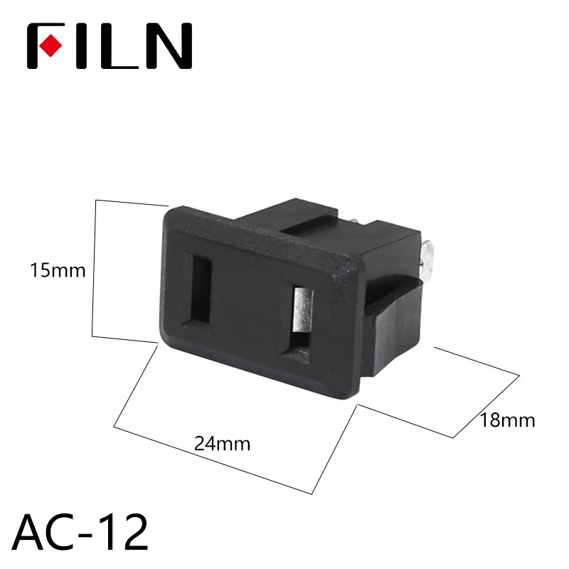 IEC320 C14 электрическое гнездо переменного тока 3 pin Красный светодиодный 250V кулисный переключатель 10A предохранитель женский мужской гнездо входа разъем 2-контактный разъем крепление