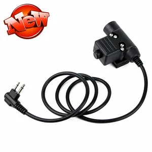 Новый водонепроницаемый кабель U94 PTT для штепсельной вилки моторола для Z Tactical Comtac II H50 MSA SORDIN H60 HD01 HD02, гарнитура с шумоподавлением